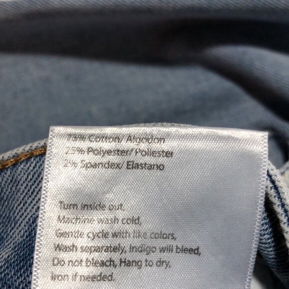 Risen Los Angeles womens super wide leg 11/30 light wash jeans NEW super soft - Picture 12 of 13